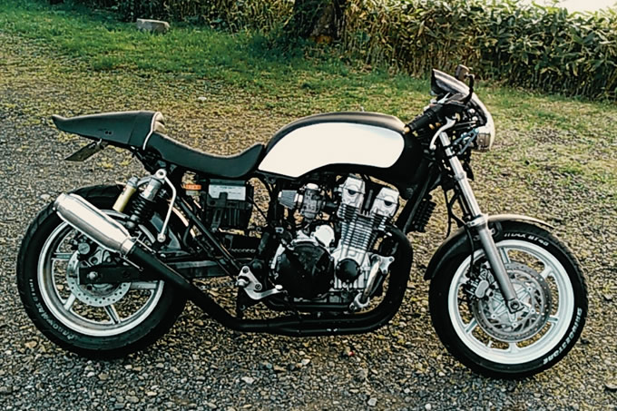 HONDA 眠 DREAM CB750 four バーハンドル ポリスハンドル