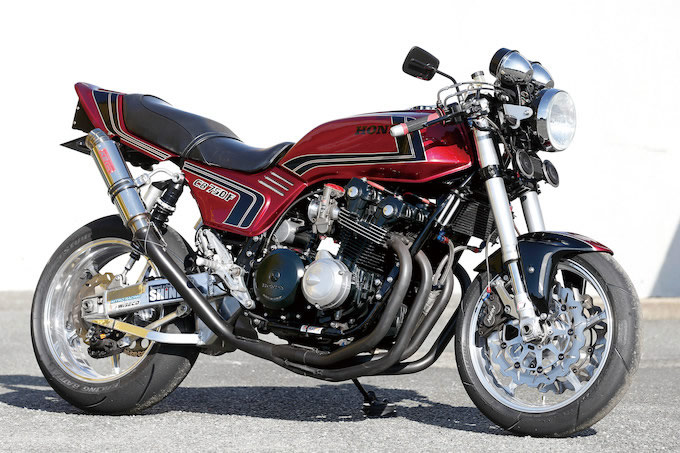 T T Rモータース Cb750f ホンダ Cb750f プロが造るカスタム バイクブロス