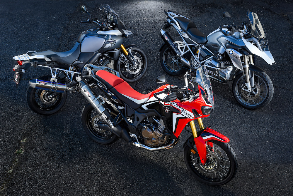 Africa Twin ヨシムラHEPTA FORCE サイクロン