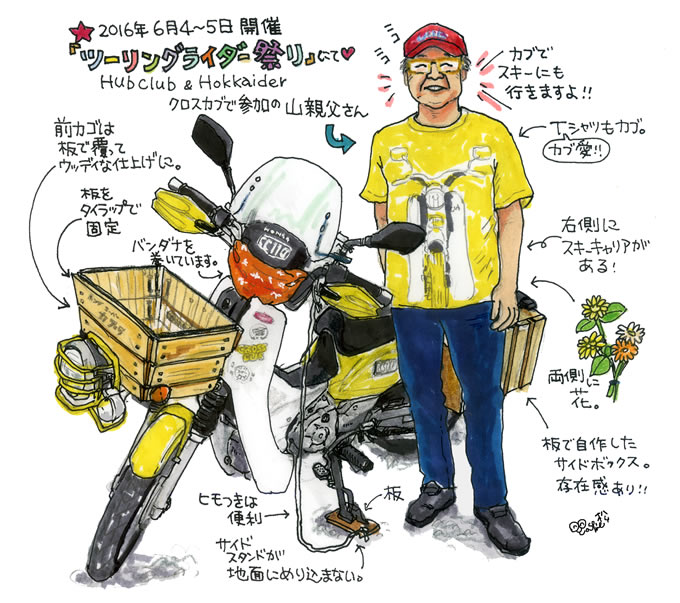 第二十一回 積載拝見 松本よしえのゆるカブdays 原付 ミニバイクならバイクブロス