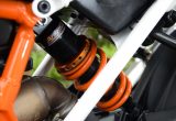 KTM DUKE/RCの走りをランクアップさせるアラゴスタのリアショック