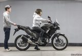 【バイク足つきチェック】2018年型カワサキVersys-X 250は意外と手強かった！