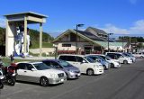 【ライダー目線で調査／道の駅久米の里】地場産野菜とガンダム見物で人が集まる道の駅