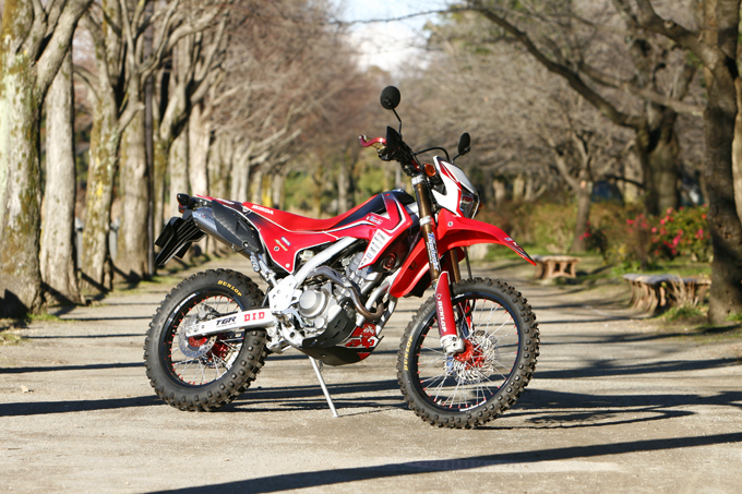 Rider S Land Yoyo Crf250l ホンダ Crf250l プロが造るカスタム オフロードバイクならバイクブロス