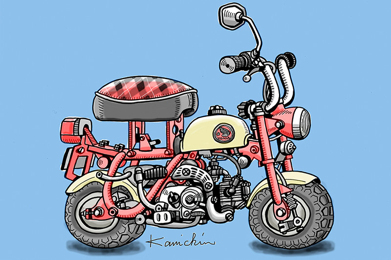 レトロバイク グラフティ第1回 Honda Monkey ホンダ モンキー 1967年 レトロバイク グラフティ バイクブロス マガジンズ