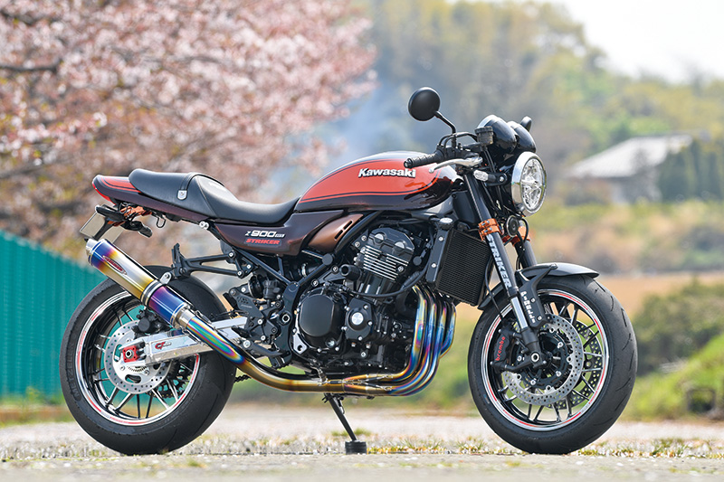 z900rsストライカー ストライカー×Z900RS】プロライダーが走り込んで開発！│WEB