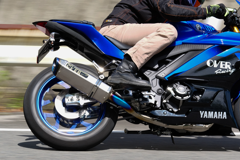 YAMAHA   R25用  OVER  レーシングスリップオンマフラー