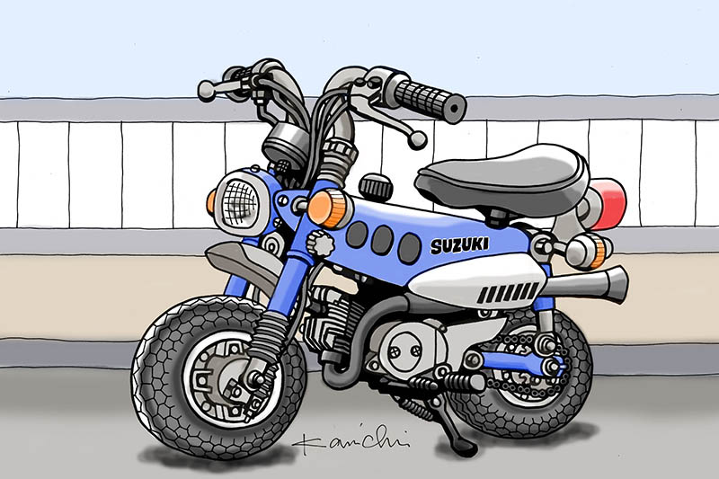 レトロバイク・グラフティ第9回 SUZUKI HOPPER 50（スズキ ホッパー 50