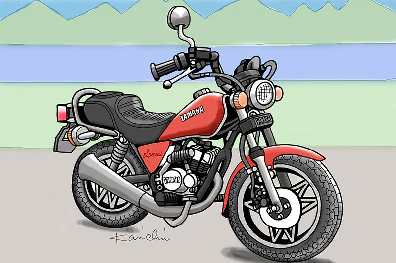 レトロバイク グラフティ第10回 Yamaha Rx50 Special ヤマハ Rx50 スペシャル 1980年 レトロバイク グラフティ バイク ブロス マガジンズ