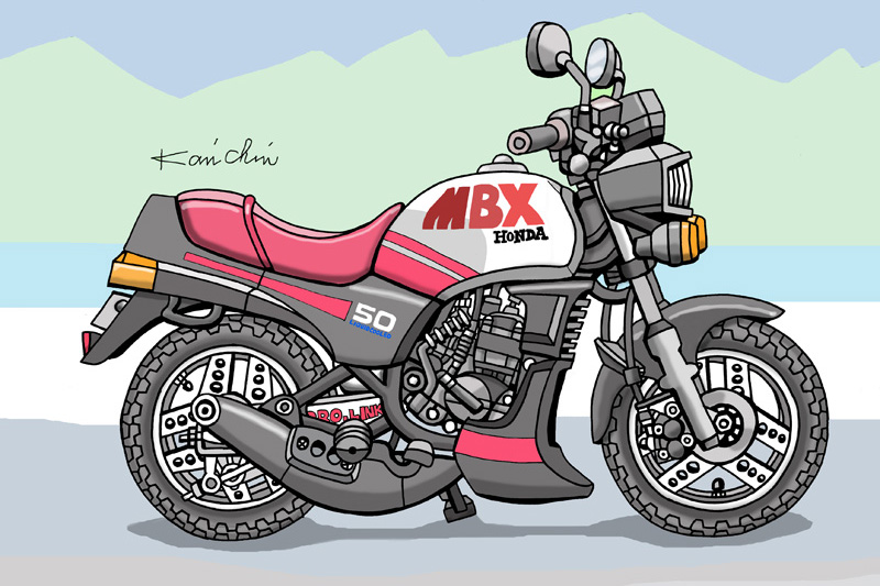 レトロバイク グラフティ第25回 Honda Mbx50 ホンダ Mbx50 19年 レトロバイク グラフティ バイクブロス マガジンズ