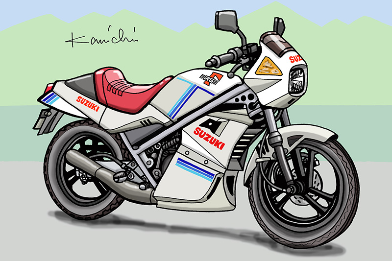 レトロバイク グラフティ第28回 Suzuki Rg50g スズキ Rg50g 1982年 レトロバイク グラフティ バイクブロス マガジンズ