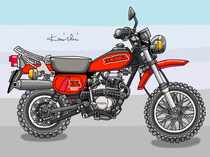 レトロバイク・グラフティ第29回　HONDA XL50S（ホンダ XL50S）1980年