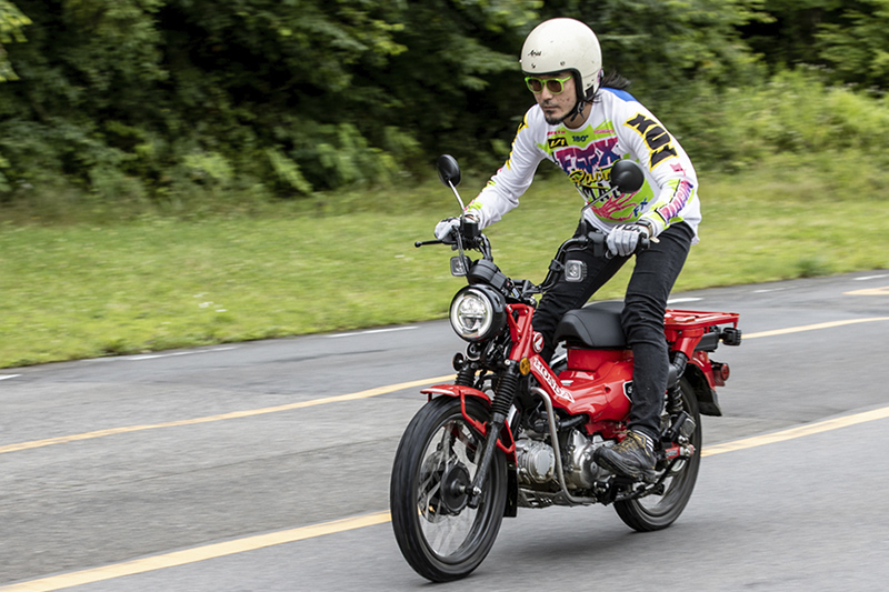 ホンダ  ハンターカブ 試乗記余裕を楽しむアウトドア・カブ