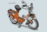 レトロバイク・グラフティ第58回DAIHATSU　SOLEX5000（ダイハツ ソレックス5000）1974年