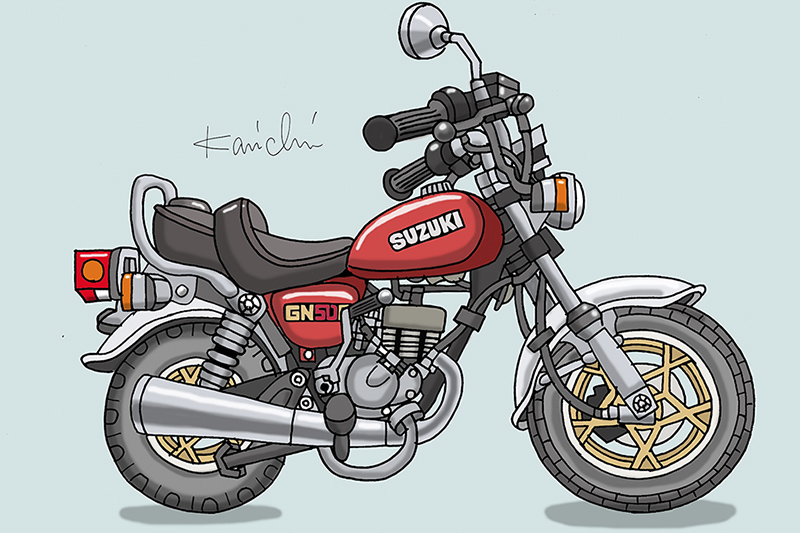 レトロバイク・グラフティ第80回SUZUKI K50（スズキ K50）1967年 