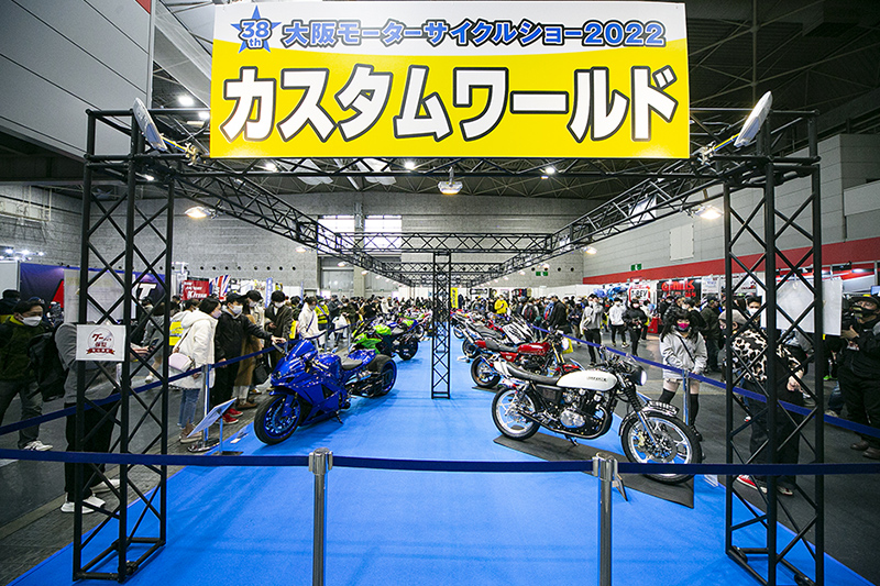 クールなカスタムマシンが大阪モーターサイクルショーに勢揃い！