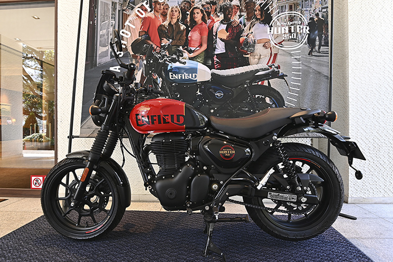 こだわりがある方に HUNTERロイヤルハンターメイドインスコットランド Royal Enfield Japan｜ロイヤルエンフィールド ジャパン｜HUNTER 350