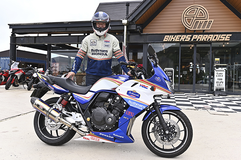 ぼー　ホンダ　スタッフブルゾン　スイングトップ　CB400F ホンダ CB400 SUPER BOL D'OR（2019） モトクル オーナーズスナップ