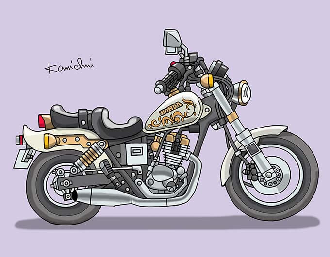 レトロバイク・グラフティ第135回HONDA REBEL（ホンダ レブル）1985年 メイン画像