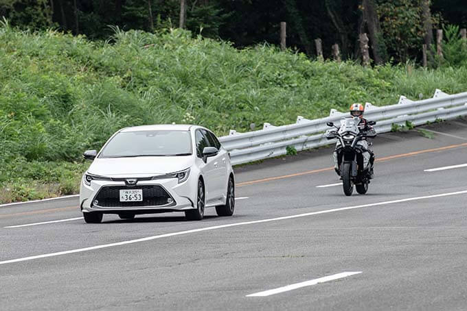 ボッシュの「2輪車安全運転支援システム」を体験！最新版は６つの新機能でライダーの安全を守る　画像04