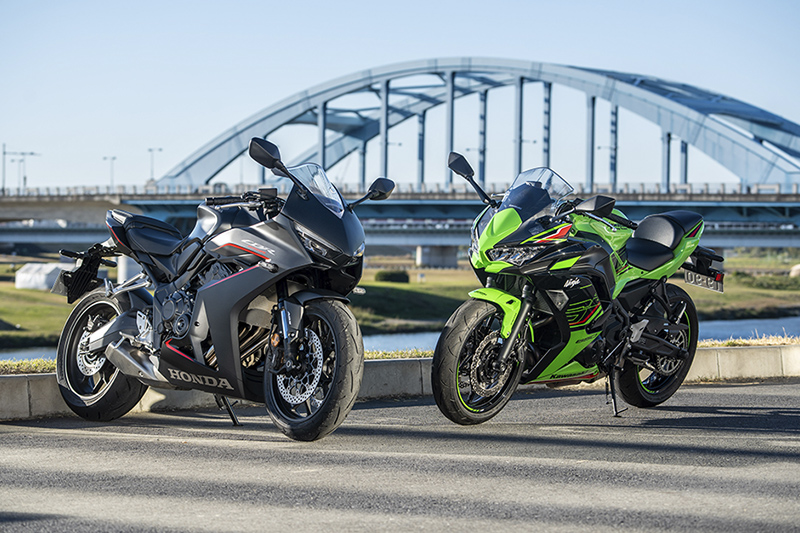 カワサキ Ninja650 vs ホンダ CBR650R 試乗記】独断と偏見で2車を比較