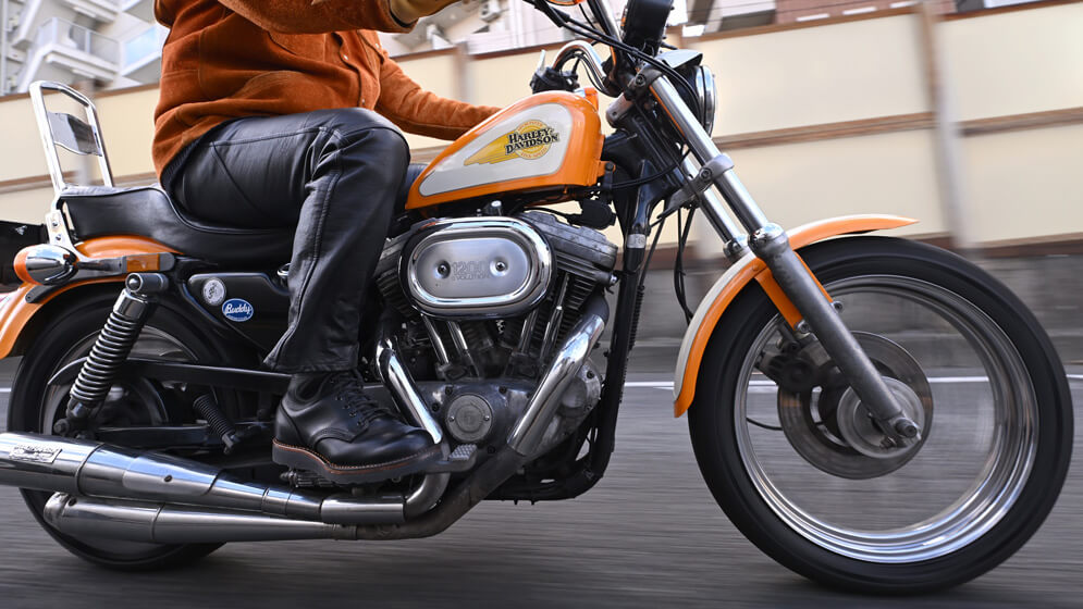 【WESCO WARREN×H-D SPORTSTER XLH1200】ウエスコのレースアップブーツ「ウォーレン」＆空冷エボリューションエンジン搭載の「スポーツスター XLH1200」 11画像