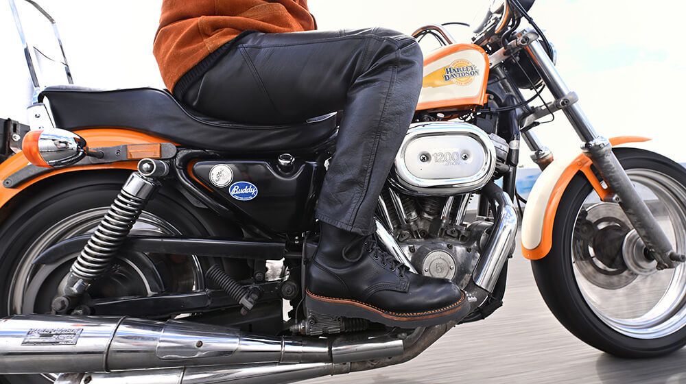 【WESCO WARREN×H-D SPORTSTER XLH1200】ウエスコのレースアップブーツ「ウォーレン」&空冷エボリューションエンジン搭載の「スポーツスター XLH1200」 main画像