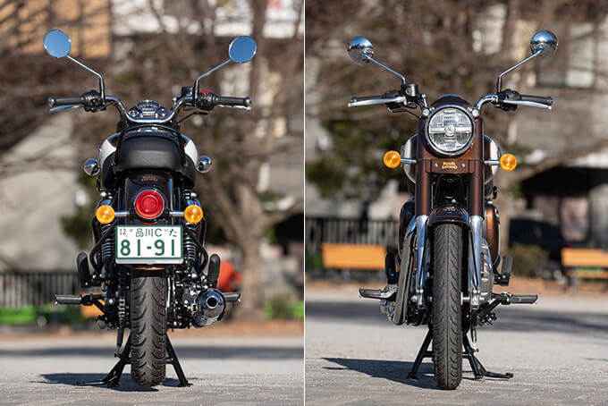 【ホンダ GB350C vs ロイヤルエンフィールド CLASSIC350 試乗記】独断と偏見で2車を比較！バイクブロス的ガチンコライバル対決！ 07画像
