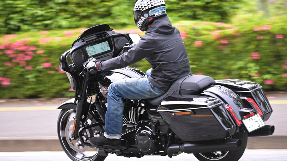 【WESCO MORRISON×H-D STREET GLIDE】ウエスコのプルオンブーツ「モリソン」＆ハーレーファクトリーカスタム「ストリートグライド」 13画像