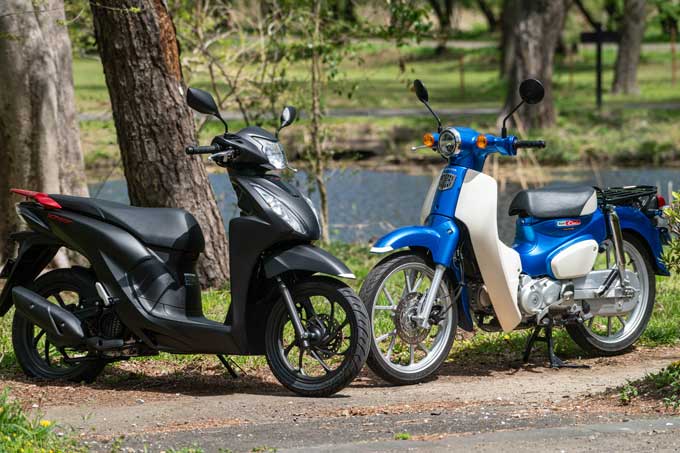 【ホンダ SuperCUB110 vs ホンダ Dio110 試乗記】独断と偏見で2車を比較！バイクブロス的ガチンコライバル対決！ main画像