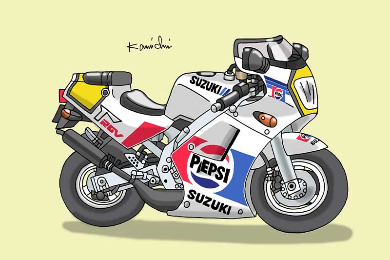 SUZUKI RGV250γ カタログ7点セット RGV250Γ/SP/SP2(VJ22A)-since 1990- - バイクの系譜
