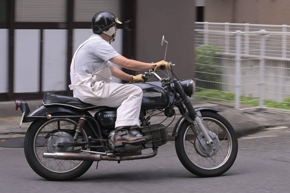 【WESCO 1939's×H-D AERMACCHI SPRINT H】ウエスコのプルオンブーツ「1939's」＆ハーレー・アエルマッキ「スプリントH」 05画像