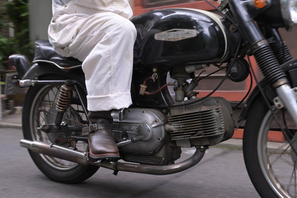 【WESCO 1939's×H-D AERMACCHI SPRINT H】ウエスコのプルオンブーツ「1939's」＆ハーレー・アエルマッキ「スプリントH」 07画像