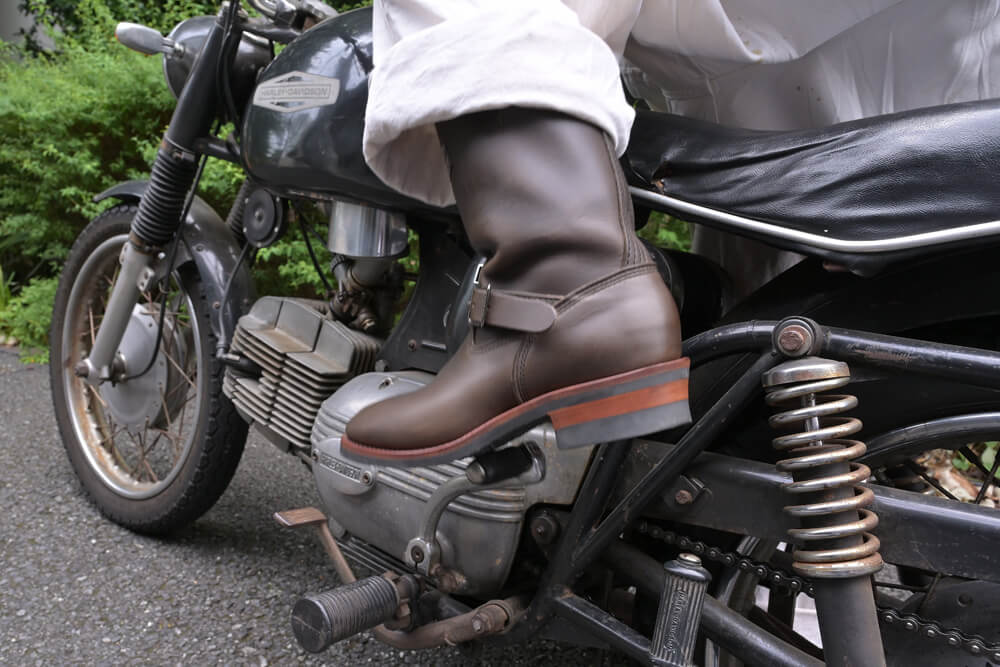 【WESCO 1939's×H-D AERMACCHI SPRINT H】ウエスコのプルオンブーツ「1939's」＆ハーレー・アエルマッキ「スプリントH」 12画像
