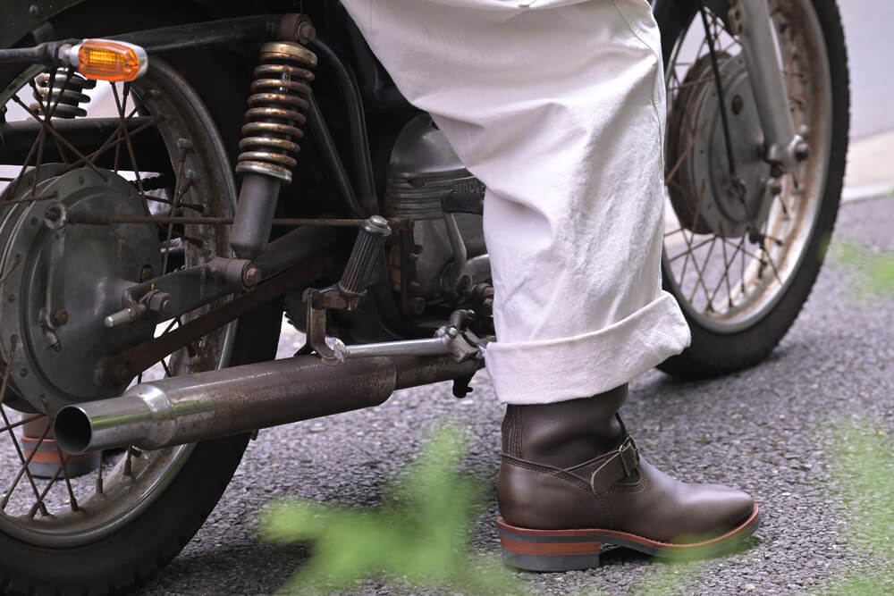 【WESCO 1939's×H-D AERMACCHI SPRINT H】ウエスコのプルオンブーツ「1939's」＆ハーレー・アエルマッキ「スプリントH」 13画像