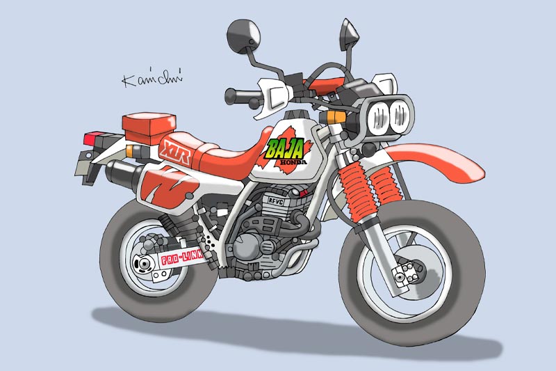 7月６日限定　最終価格　HONDA XLR250 HONDA XLR250 1985 Parts and Technical Specifications - Webike Japan