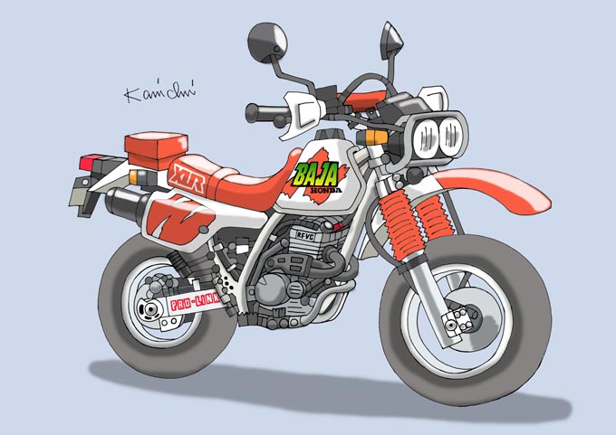 レトロバイク・グラフティ第157回 HONDA XLR250 BAJA 1987年 メイン画像