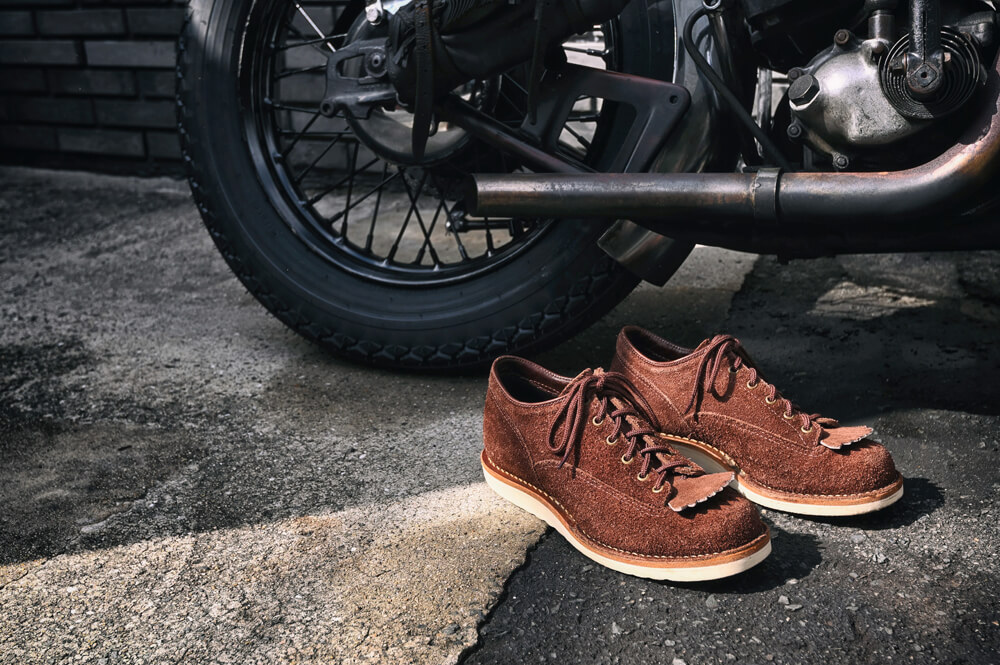 【WESCO JH CLASSICS×H-D 1955 FL】ウエスコのローカットモデル「JHクラシックス」＆ハーレー「パンヘッドチョッパー」 06画像