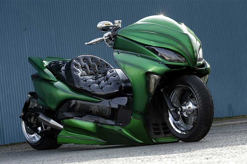 フルカスタムメッキ ホンダ フォルツア MF08 ビックスクーター フォルツァZ MF08 フルカスタム 250㏄中古 ビクスク - 全国バイク通販