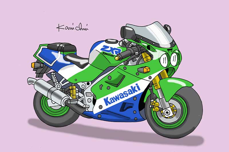 レトロバイク・グラフティ第159回 KAWASAKI ZRX250 1989年