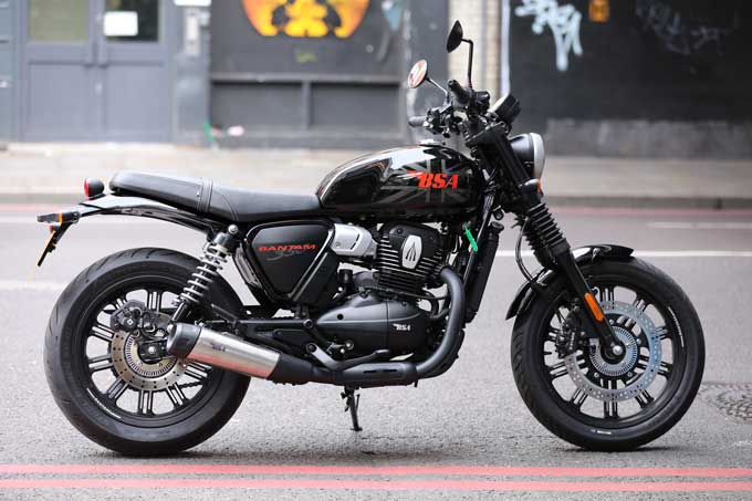 【BSA バンタム350／スクランブラー650 試乗記】２台の新型車を発表した老舗英国ブランドの勢い 05画像