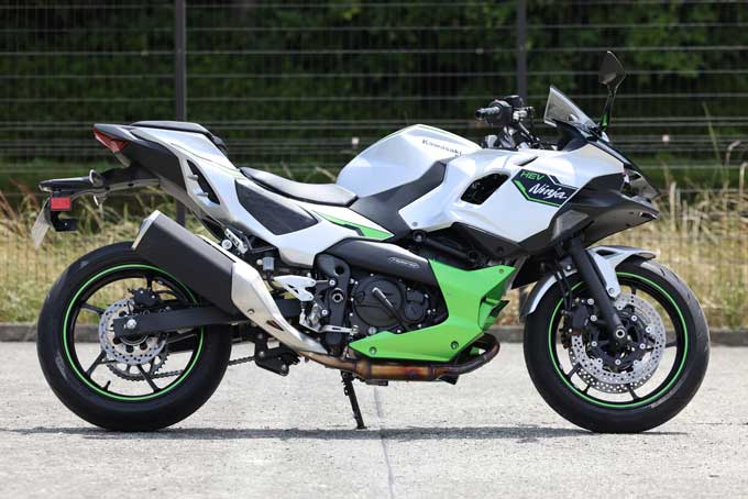 【カワサキ ニンジャ7ハイブリッド 試乗記】バイクの未来を示す!?　ストロングハイブリッドを搭載したスポーツモデル 06画像