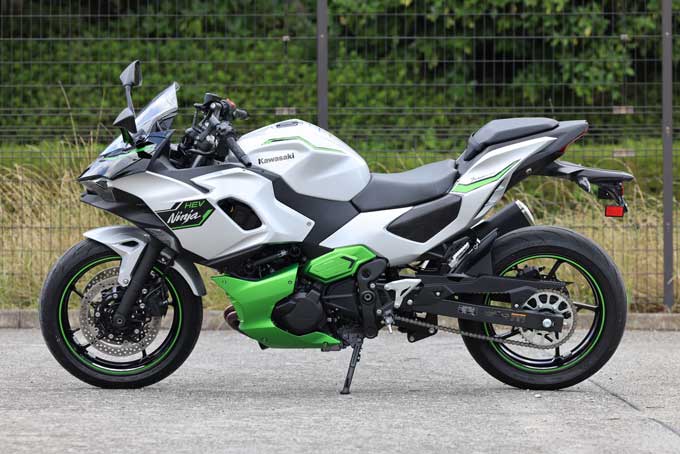 【カワサキ ニンジャ7ハイブリッド 試乗記】バイクの未来を示す!?　ストロングハイブリッドを搭載したスポーツモデル 07画像
