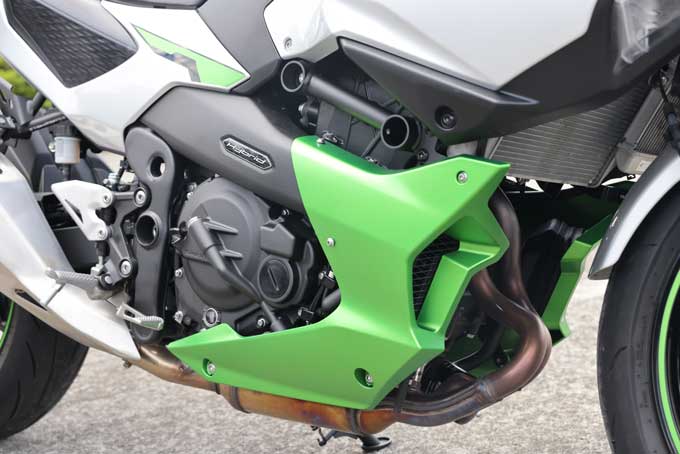 【カワサキ ニンジャ7ハイブリッド 試乗記】バイクの未来を示す!?　ストロングハイブリッドを搭載したスポーツモデル 11画像