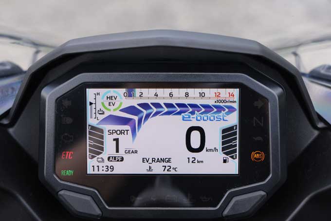 【カワサキ ニンジャ7ハイブリッド 試乗記】バイクの未来を示す!?　ストロングハイブリッドを搭載したスポーツモデル 16画像