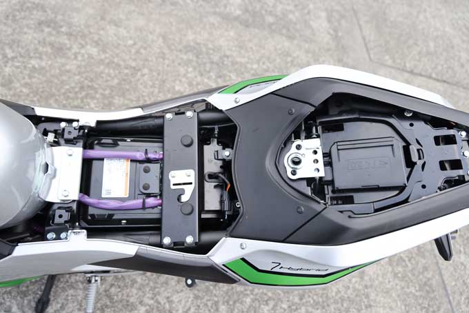 【カワサキ ニンジャ7ハイブリッド 試乗記】バイクの未来を示す!?　ストロングハイブリッドを搭載したスポーツモデル 18画像