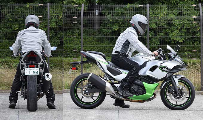 【カワサキ ニンジャ7ハイブリッド 試乗記】バイクの未来を示す!?　ストロングハイブリッドを搭載したスポーツモデル 26画像