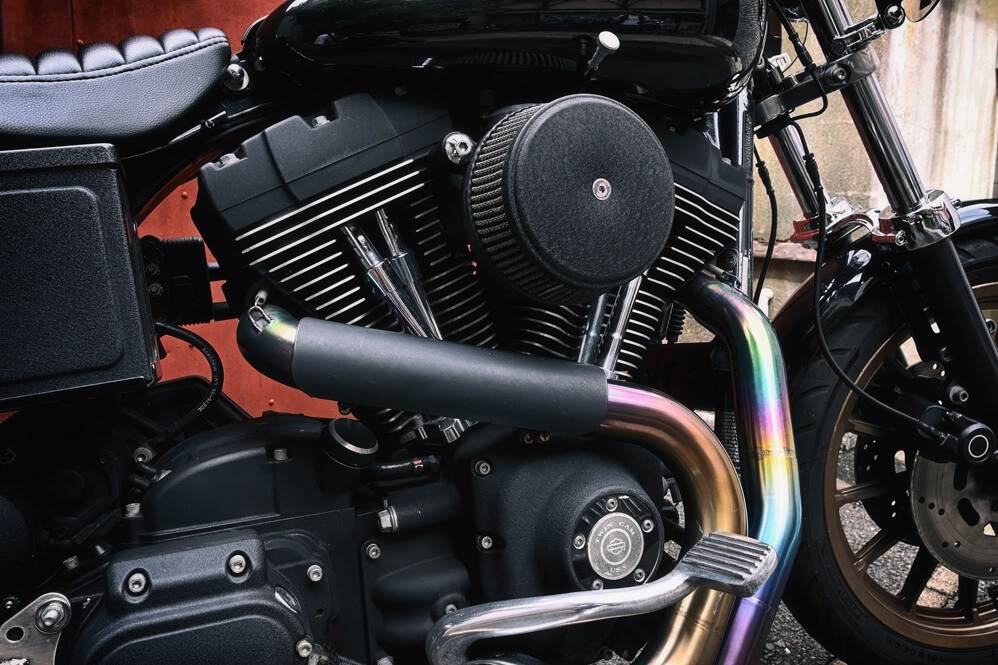 【WESCO BOSS×H-D 1999 FXDX】ウエスコのエンジニアブーツ「ボス」＆ハーレー「ダイナ スーパーグライド スポーツ」 03画像