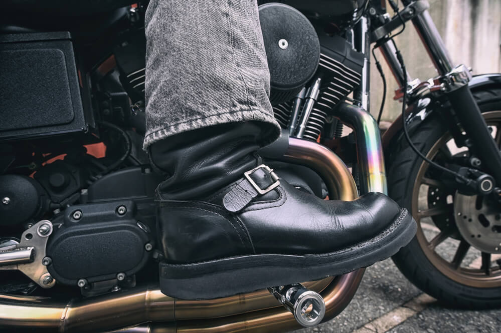 【WESCO BOSS×H-D 1999 FXDX】ウエスコのエンジニアブーツ「ボス」＆ハーレー「ダイナ スーパーグライド スポーツ」 06画像