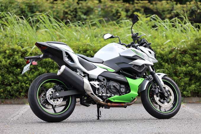 【カワサキ Z7ハイブリッド 試乗記】ストロングハイブリッドと電子制御ATを搭載し 次世代スポーツバイクのパイオニアとなる存在!! 02画像